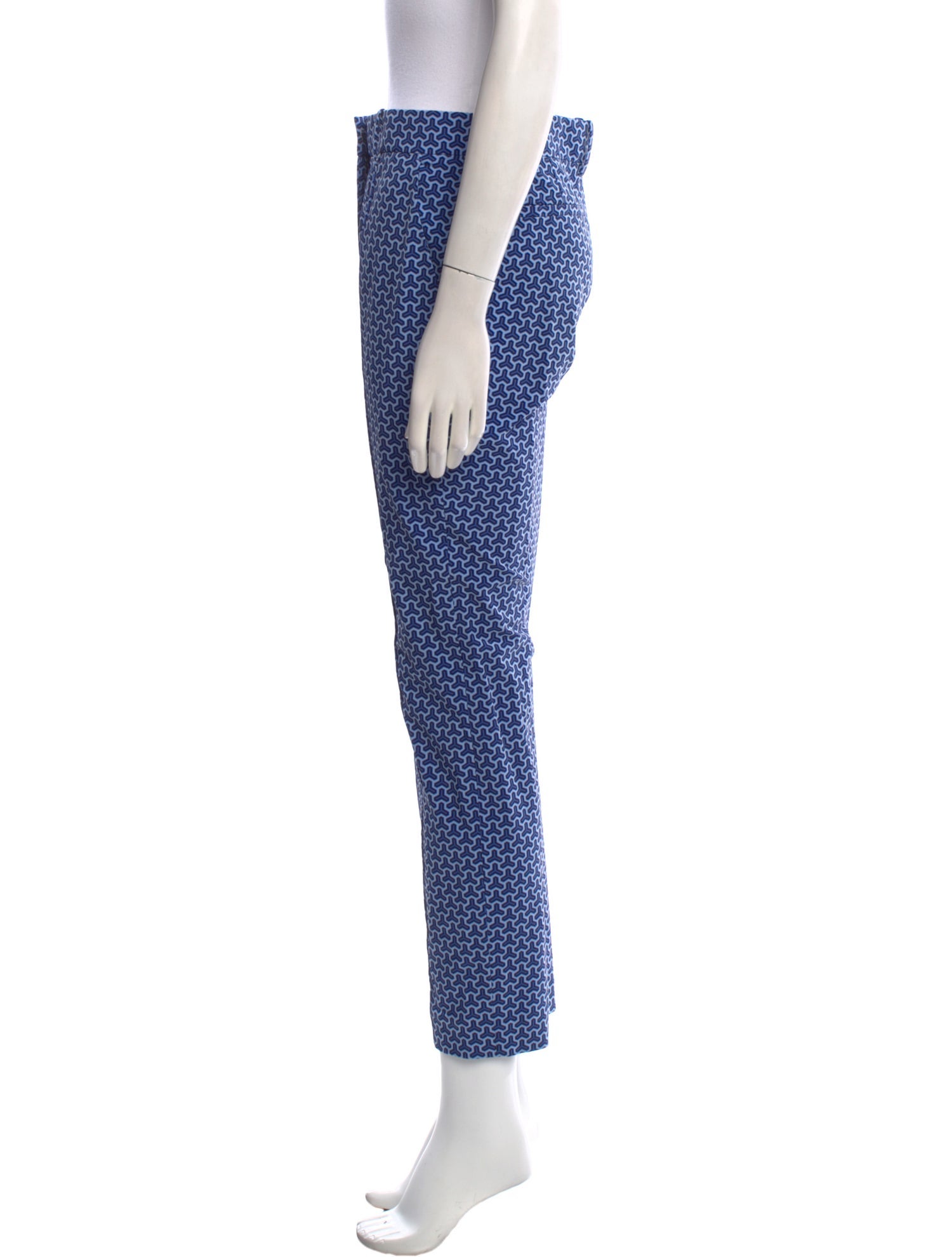 Tory Sport Polka Dot Print Straight Leg Pants