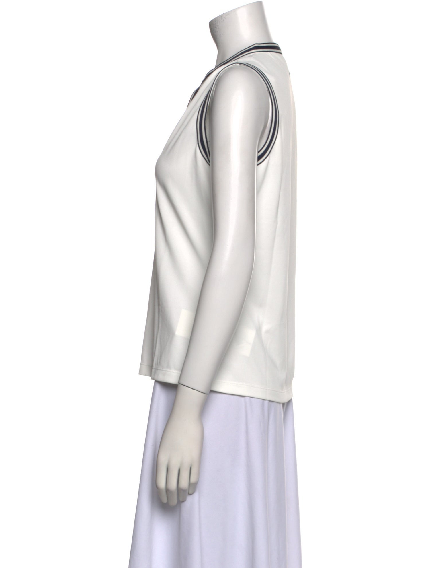 Tory Sport V-Neck Sleeveless Top