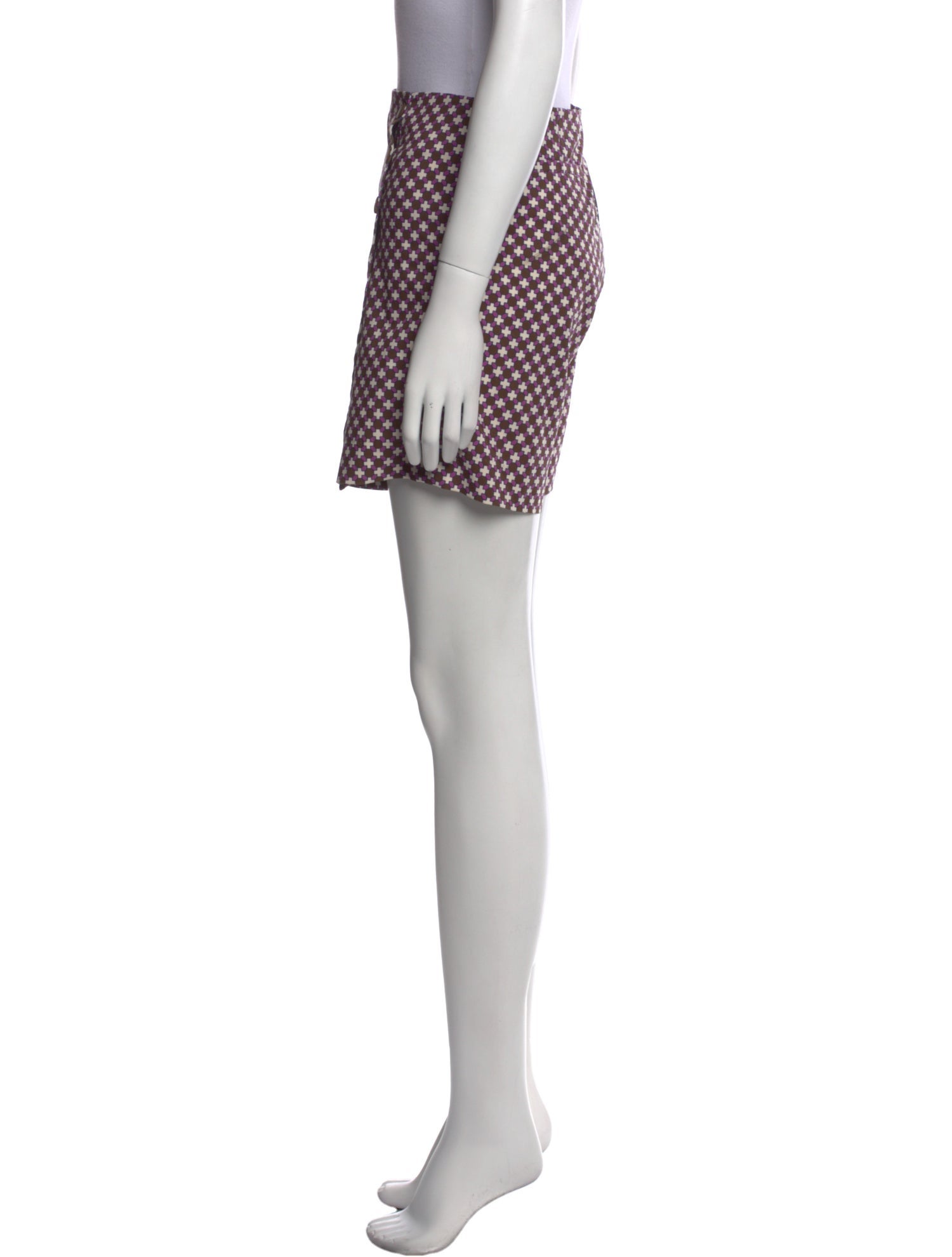 Tory Sport Printed Mini Skirt