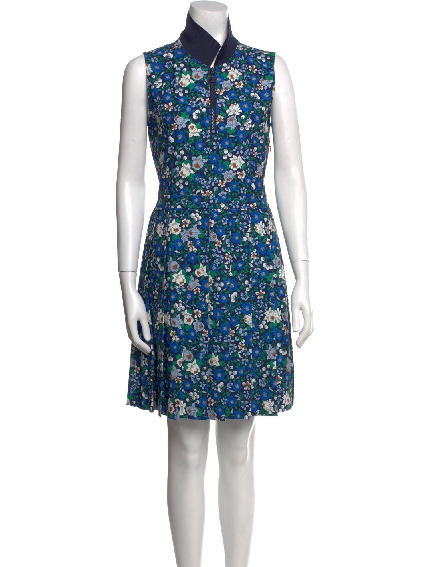 Tory Sport Floral Print Mini Dress