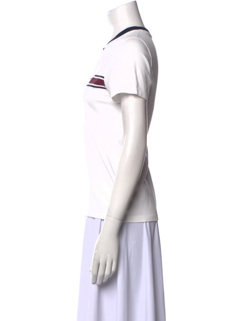 Tory Sport Striped Crew Neck T-Shirt