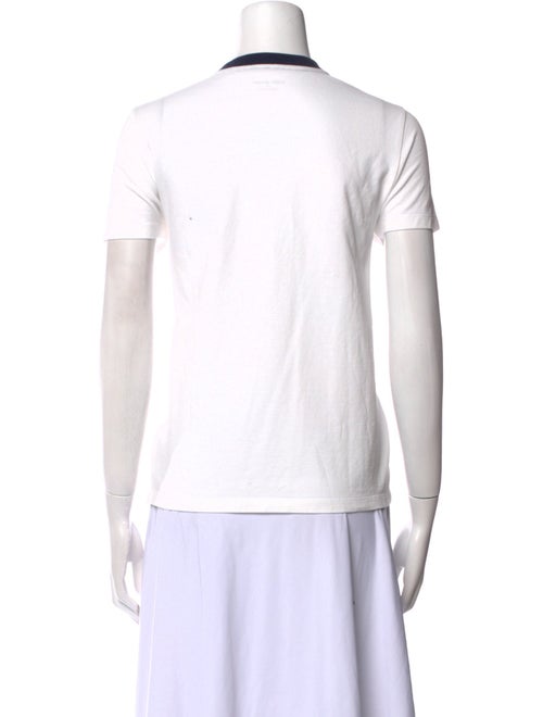 Tory Sport Striped Crew Neck T-Shirt