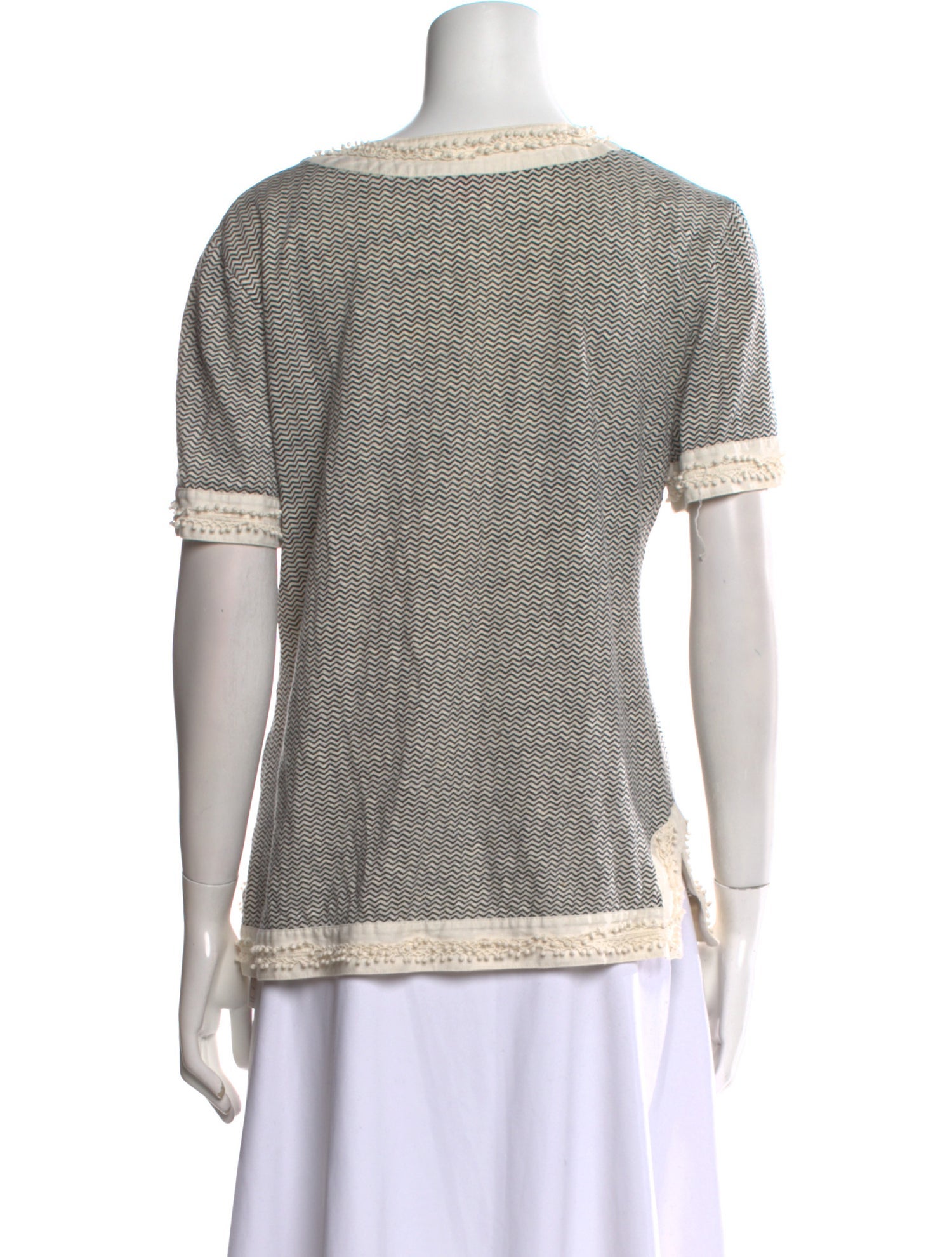 Tory Sport Linen Printed Top