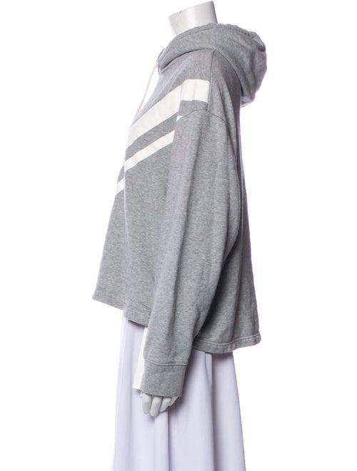 Tory Sport Graphic Print V-Neck Sweatshirt