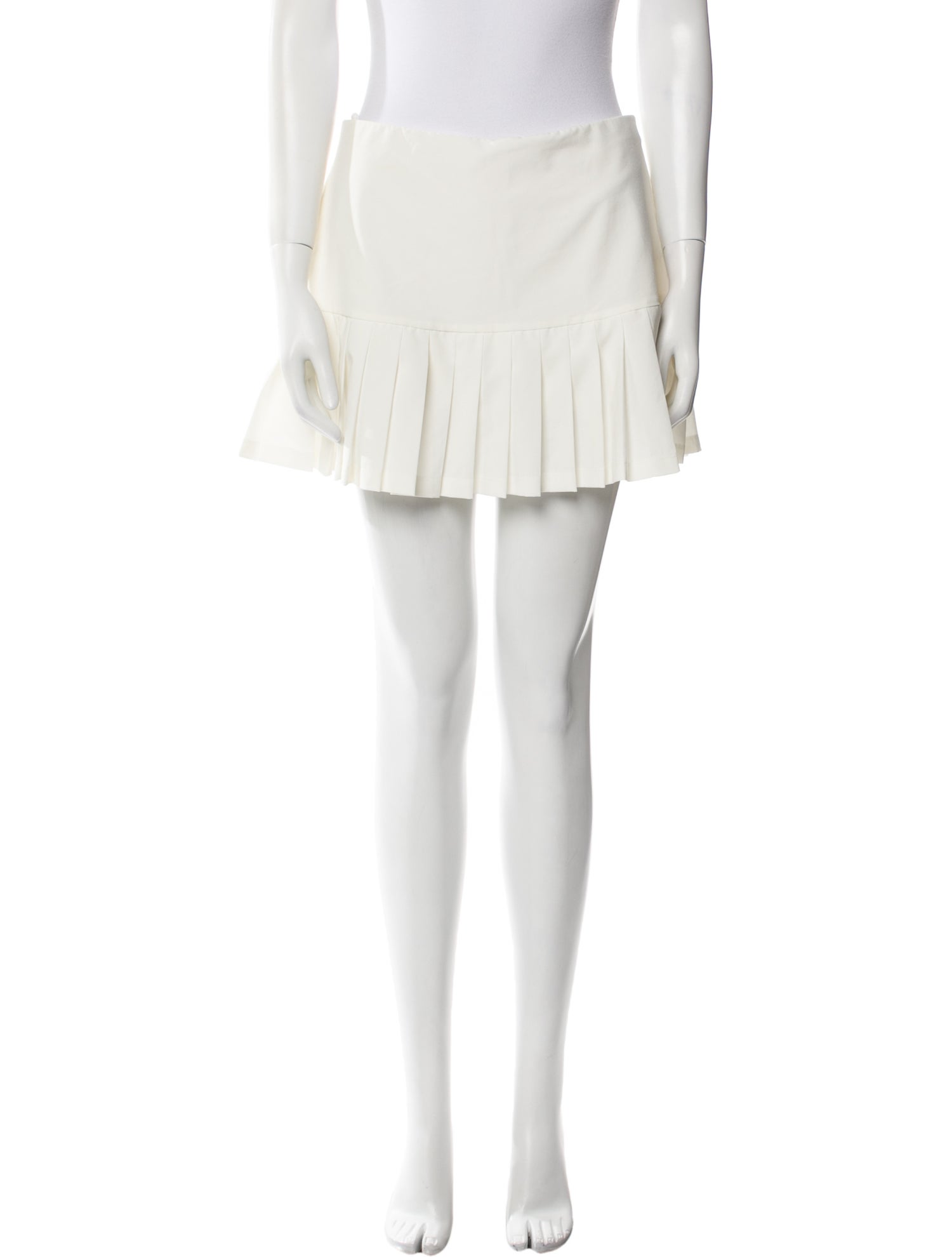 Tory Sport Pleated Accents Mini Skirt