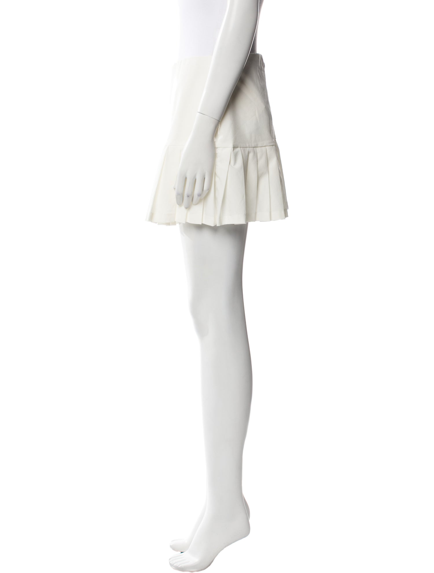 Tory Sport Pleated Accents Mini Skirt