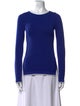 Tory Sport Scoop Neck Long Sleeve Top