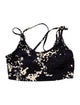 Tory Sport Strapless Crop Top
