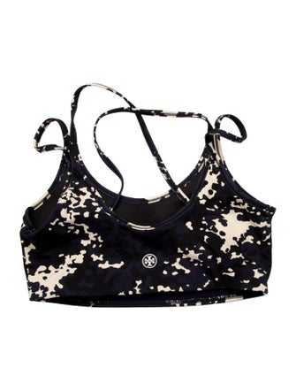 Tory Sport Strapless Crop Top