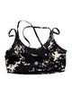 Tory Sport Strapless Crop Top