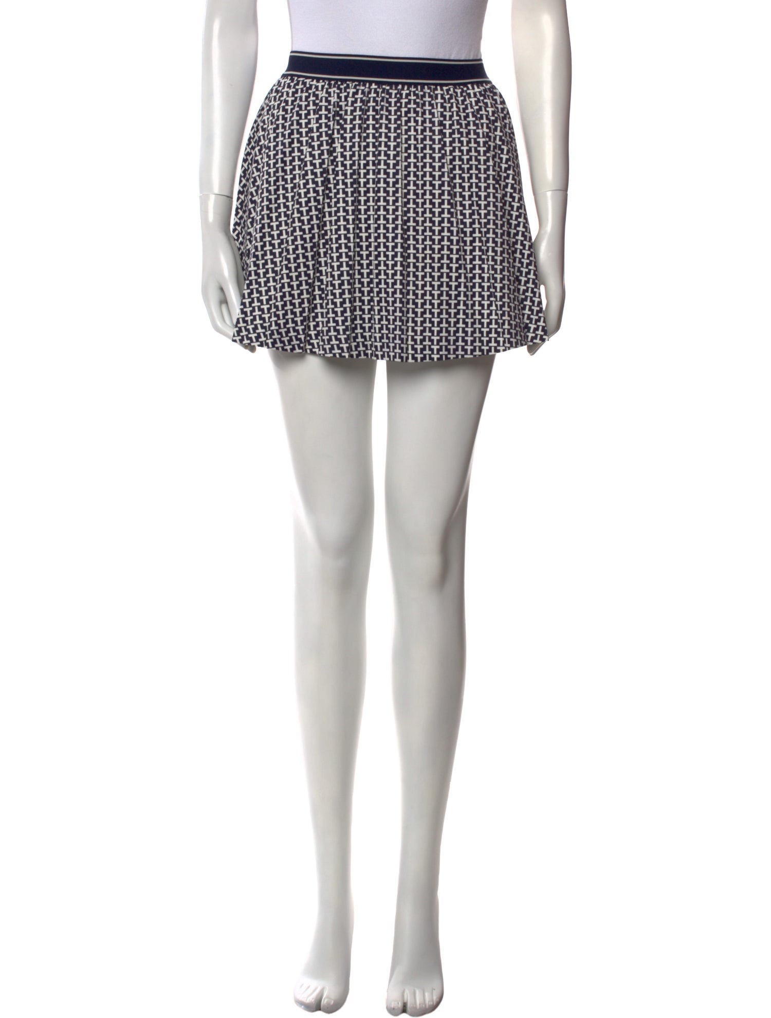 Tory Sport Printed Mini Skirt