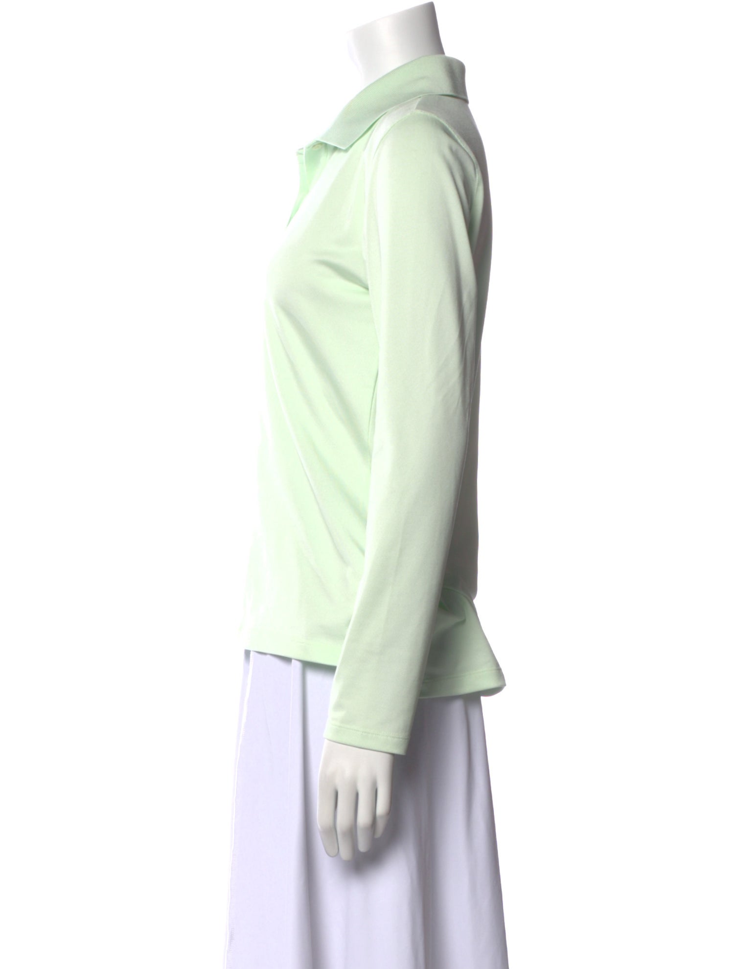 Tory Sport V-Neck Long Sleeve Polo