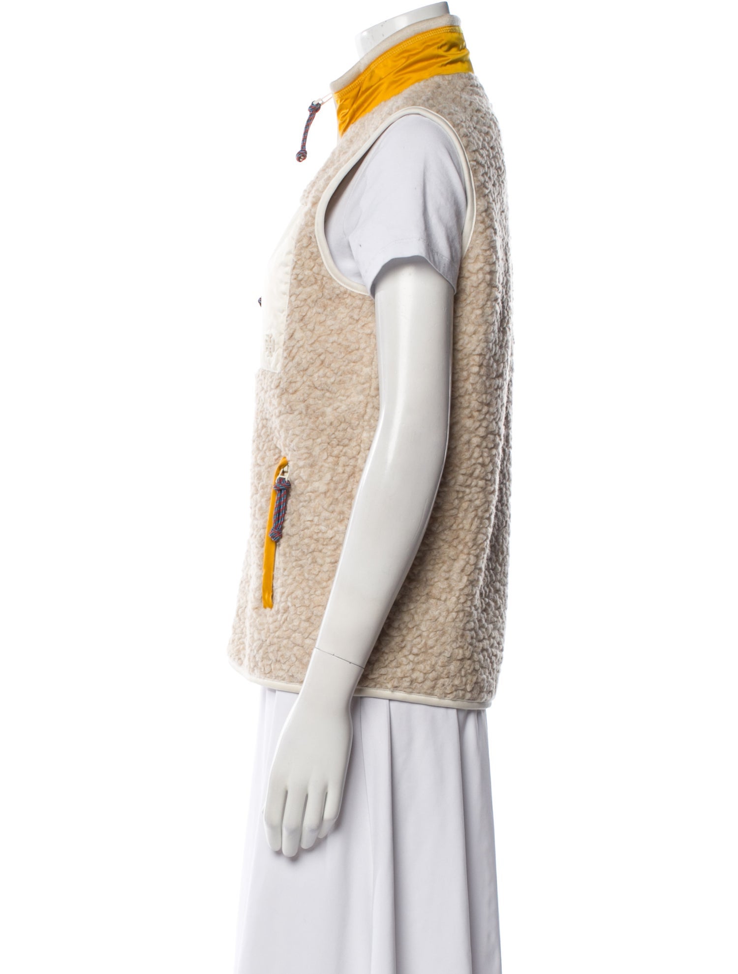 Tory Sport Colorblock Pattern Vest