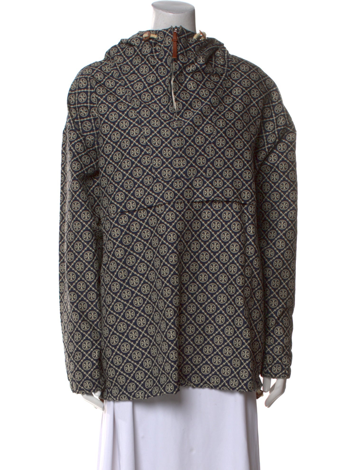 Tory Sport Printed Crew Neck Sweatshirt