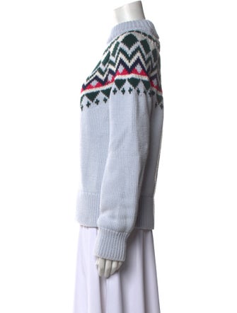 Tory Sport Merino Wool Printed Sweater
