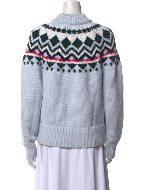 Tory Sport Merino Wool Printed Sweater
