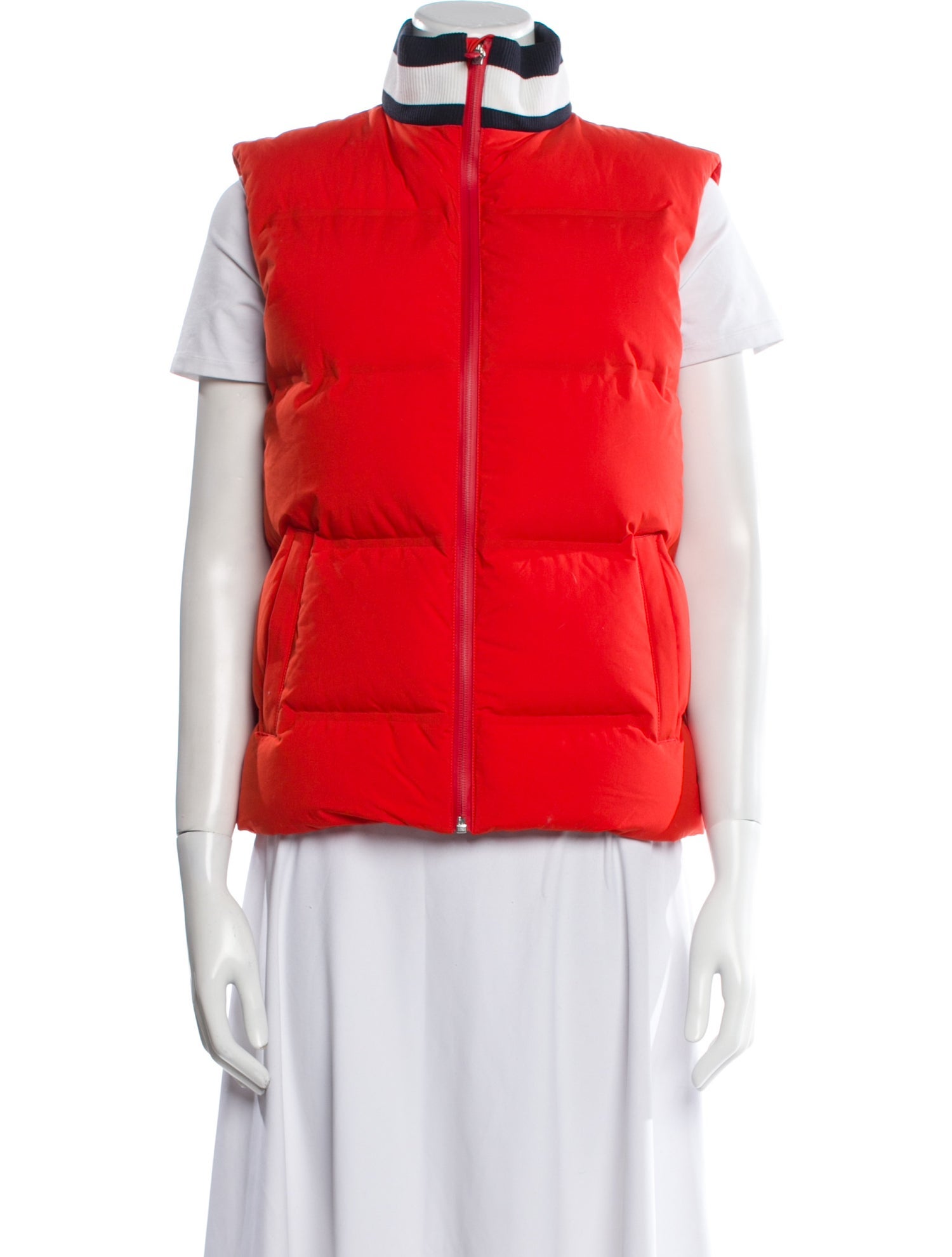 Tory Sport Colorblock Pattern Vest