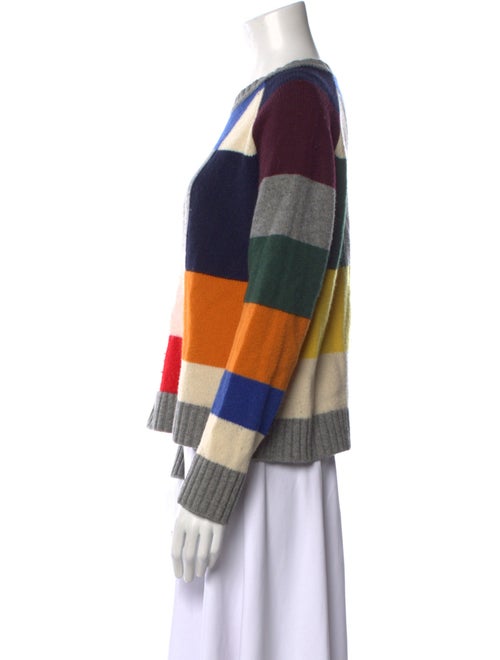 Tory Sport Printed Scoop Neck Sweater