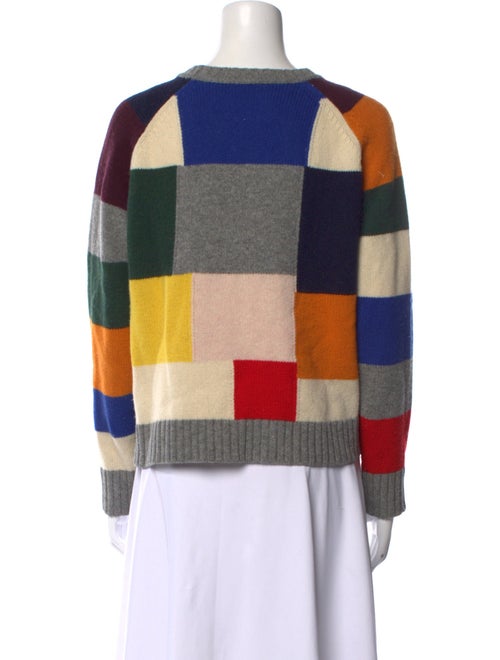 Tory Sport Printed Scoop Neck Sweater