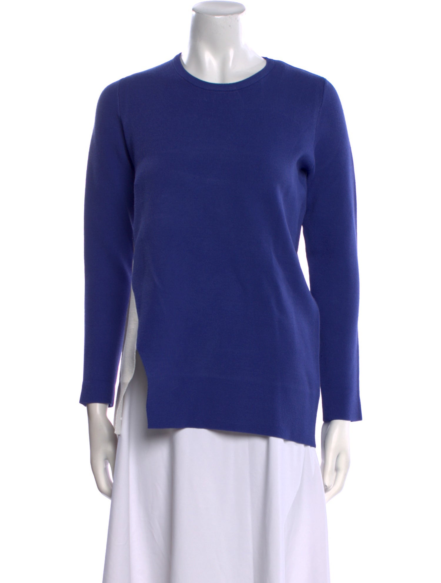 Tory Sport Crew Neck Long Sleeve Top