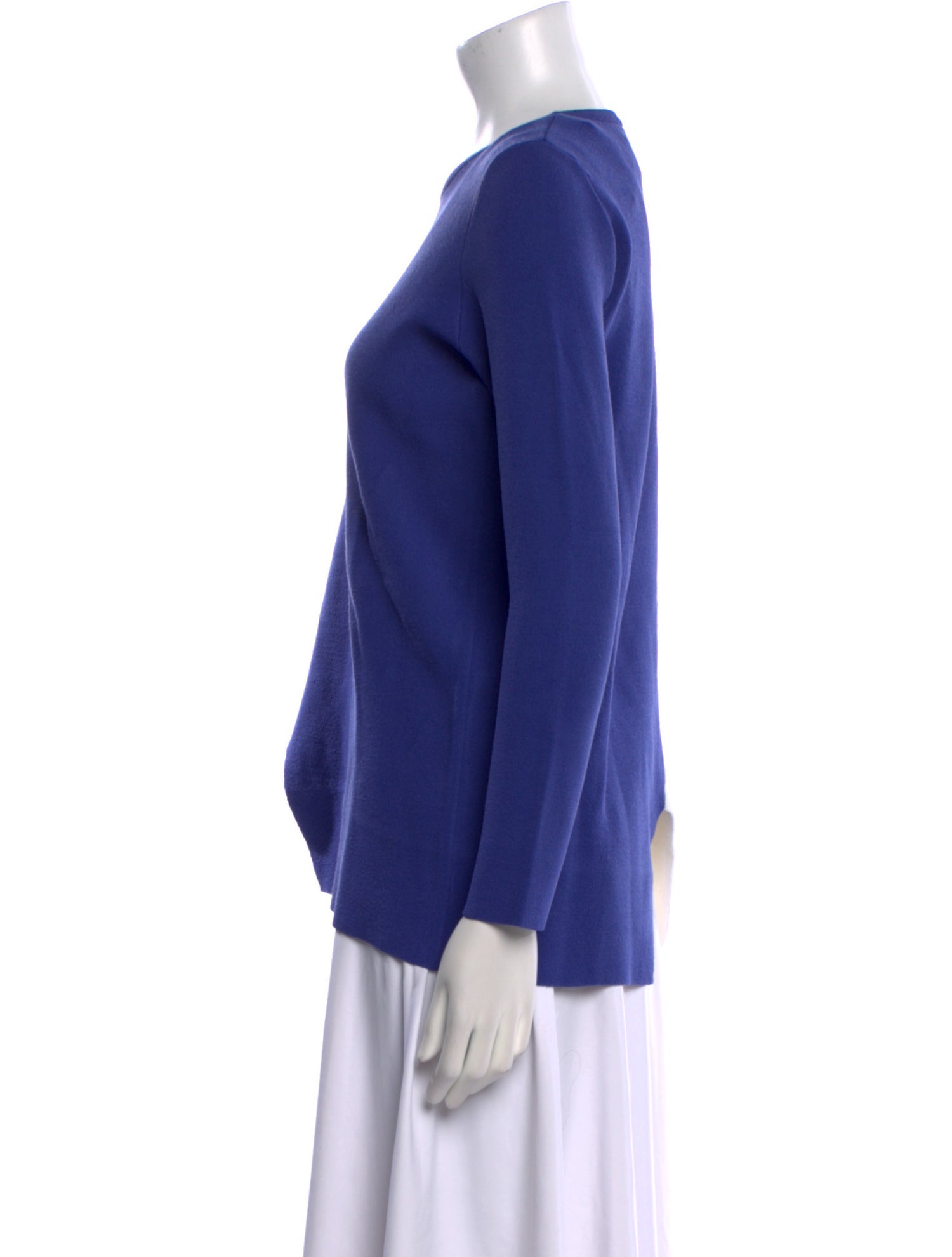 Tory Sport Crew Neck Long Sleeve Top