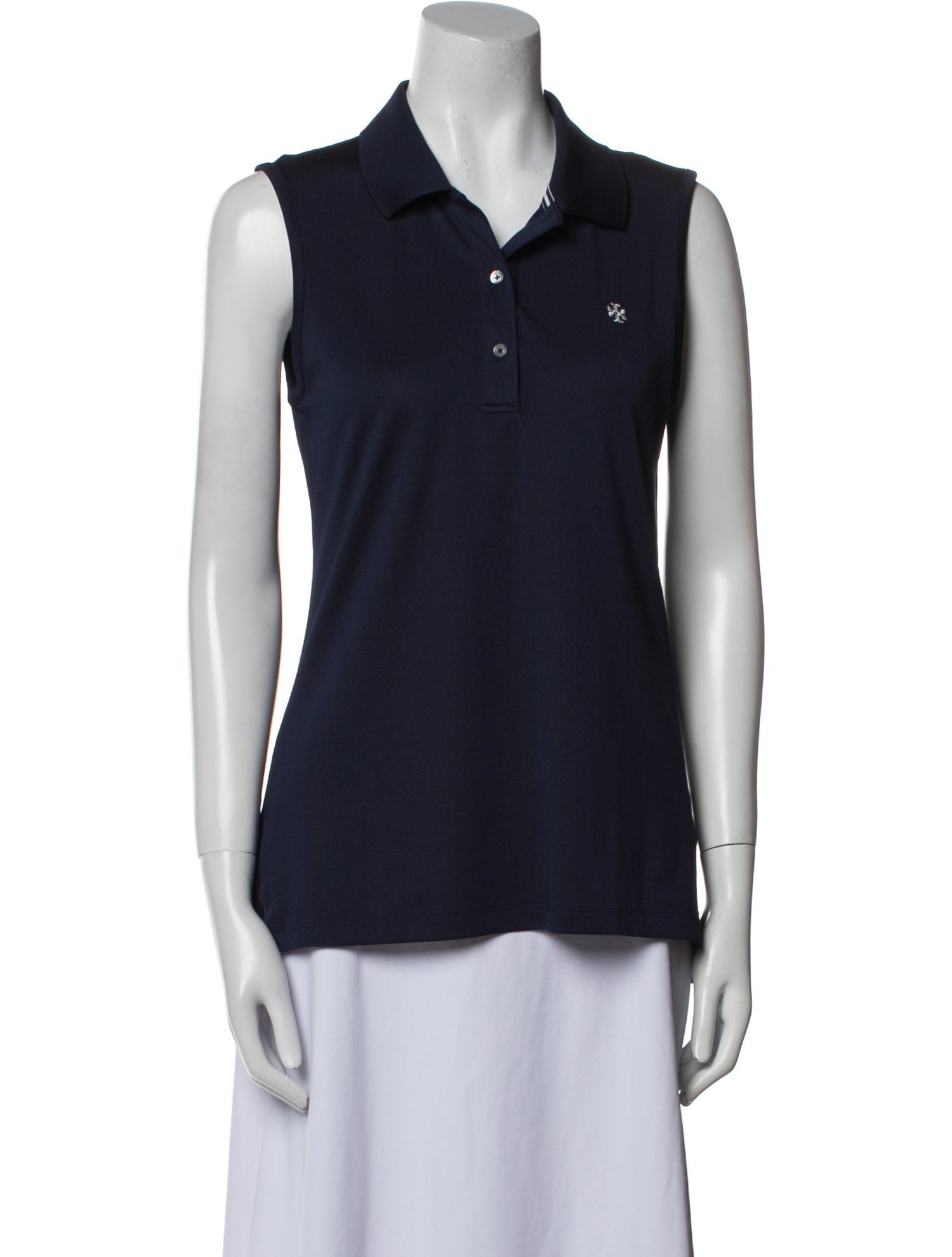Tory Sport Sleeveless Polo