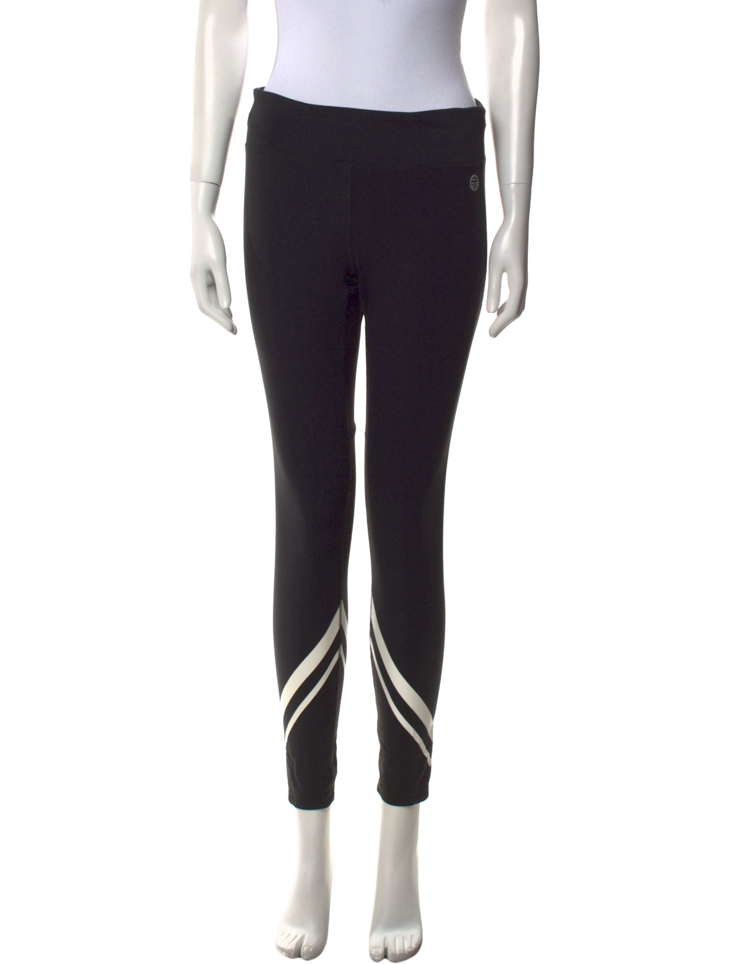 Tory Sport Striped Skinny Leg Pants