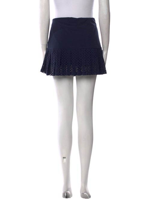 Tory Sport Eyelet Trim Mini Skirt