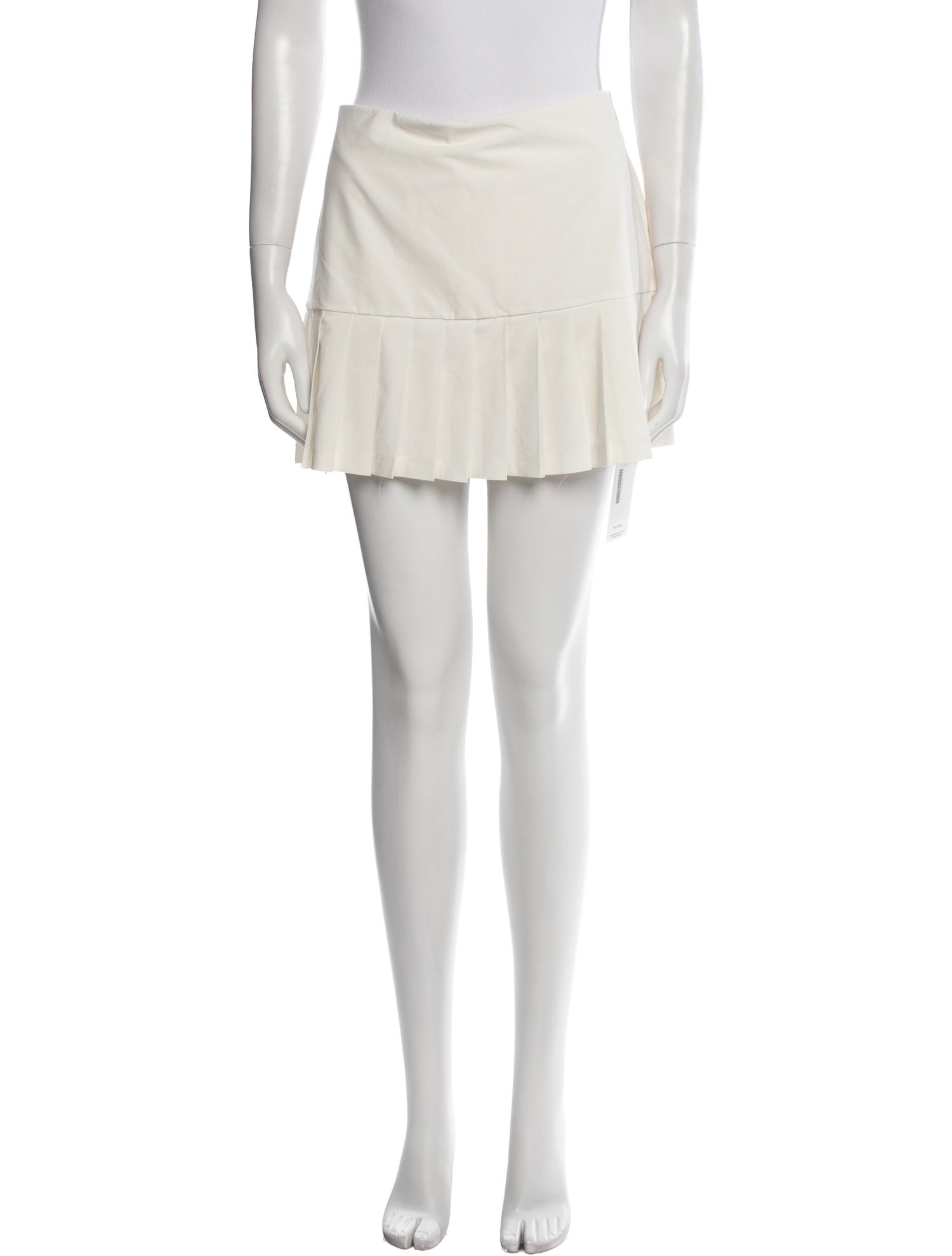 Tory Sport Pleated Accents Mini Skirt