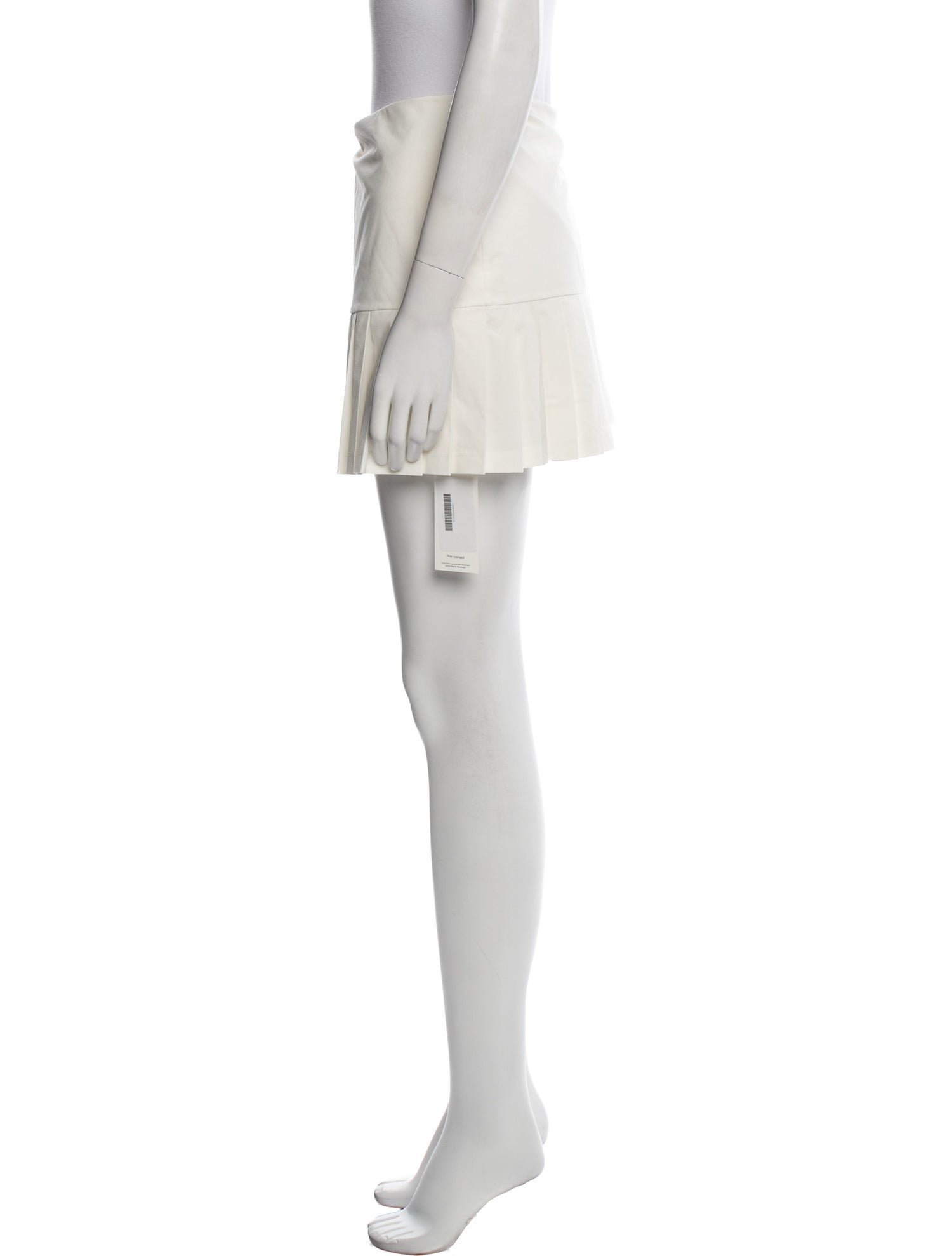 Tory Sport Pleated Accents Mini Skirt