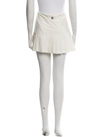 Tory Sport Pleated Accents Mini Skirt