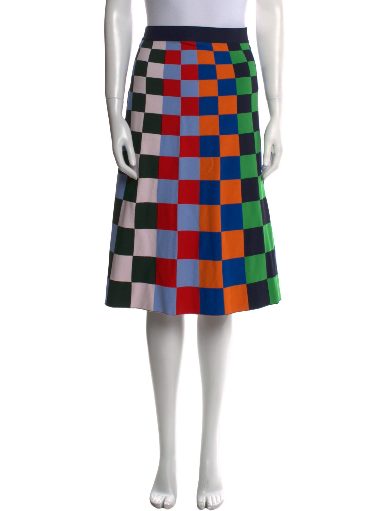 Tory Sport Printed Knee-Length Skirt