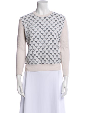 Tory Sport Merino Wool Printed Sweater