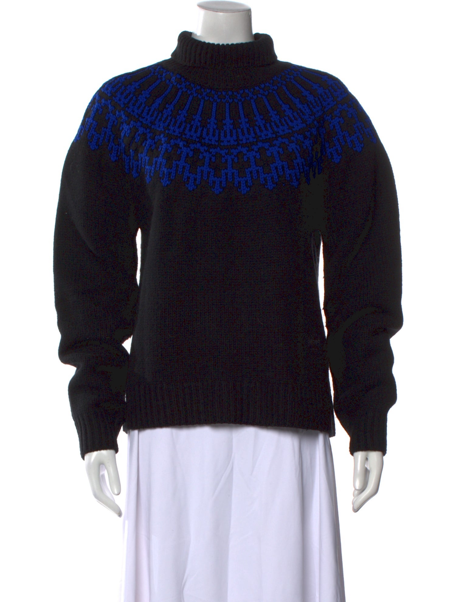 Tory Sport Wool Printed Sweater