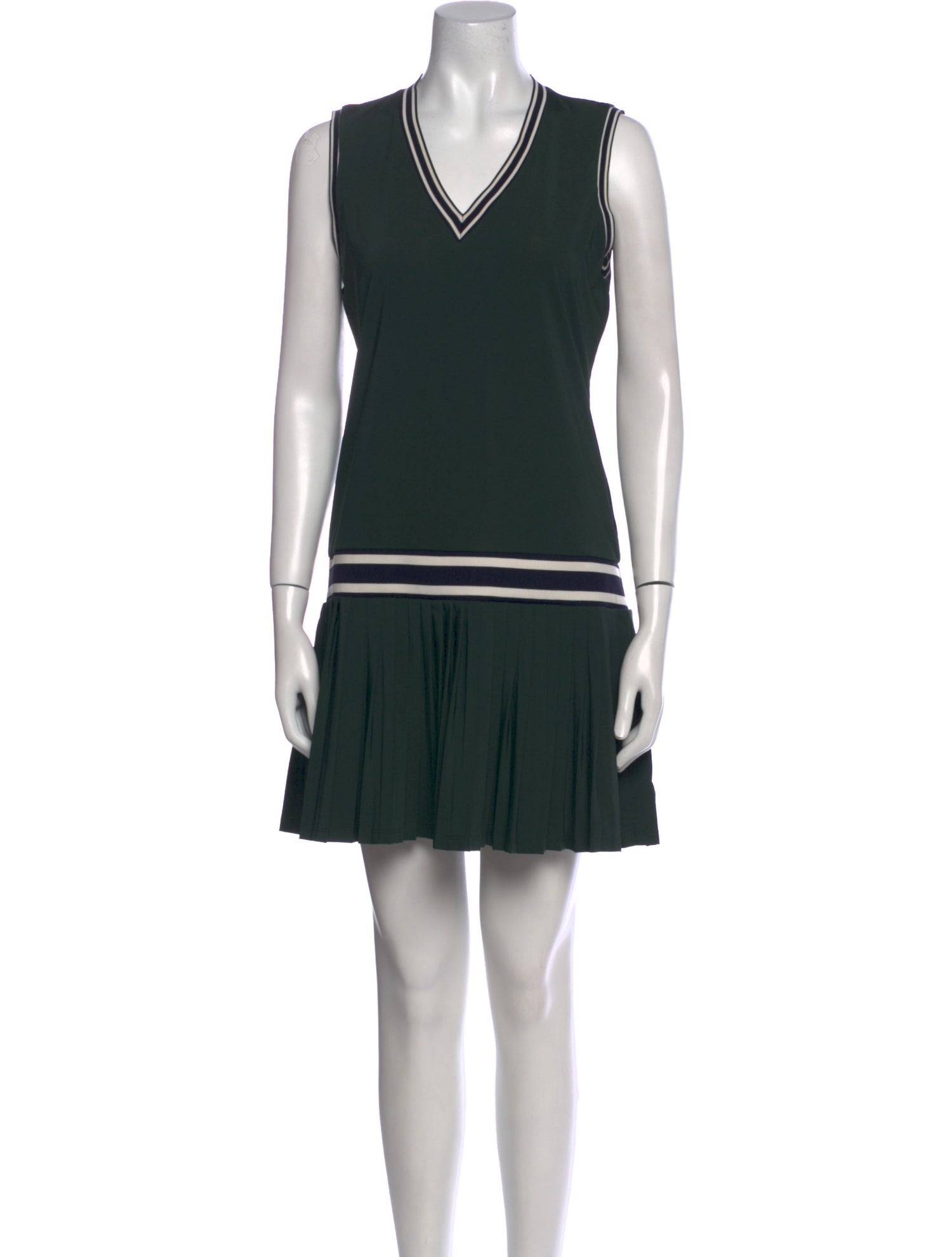 Tory Sport V-Neck Mini Dress