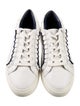 Tory Sport Leather Ruffle Embellishment Sneakers