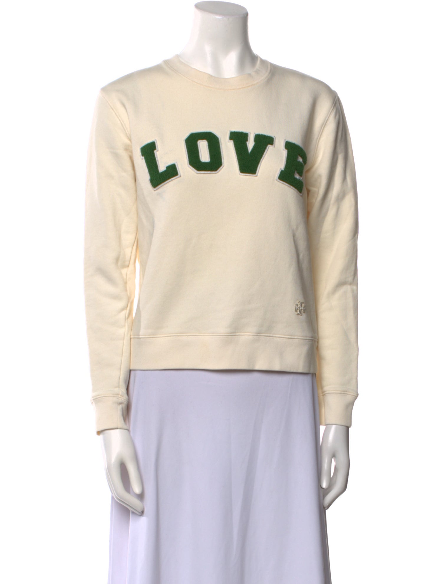 Tory Sport Graphic Print Crew Neck Sweatshirt