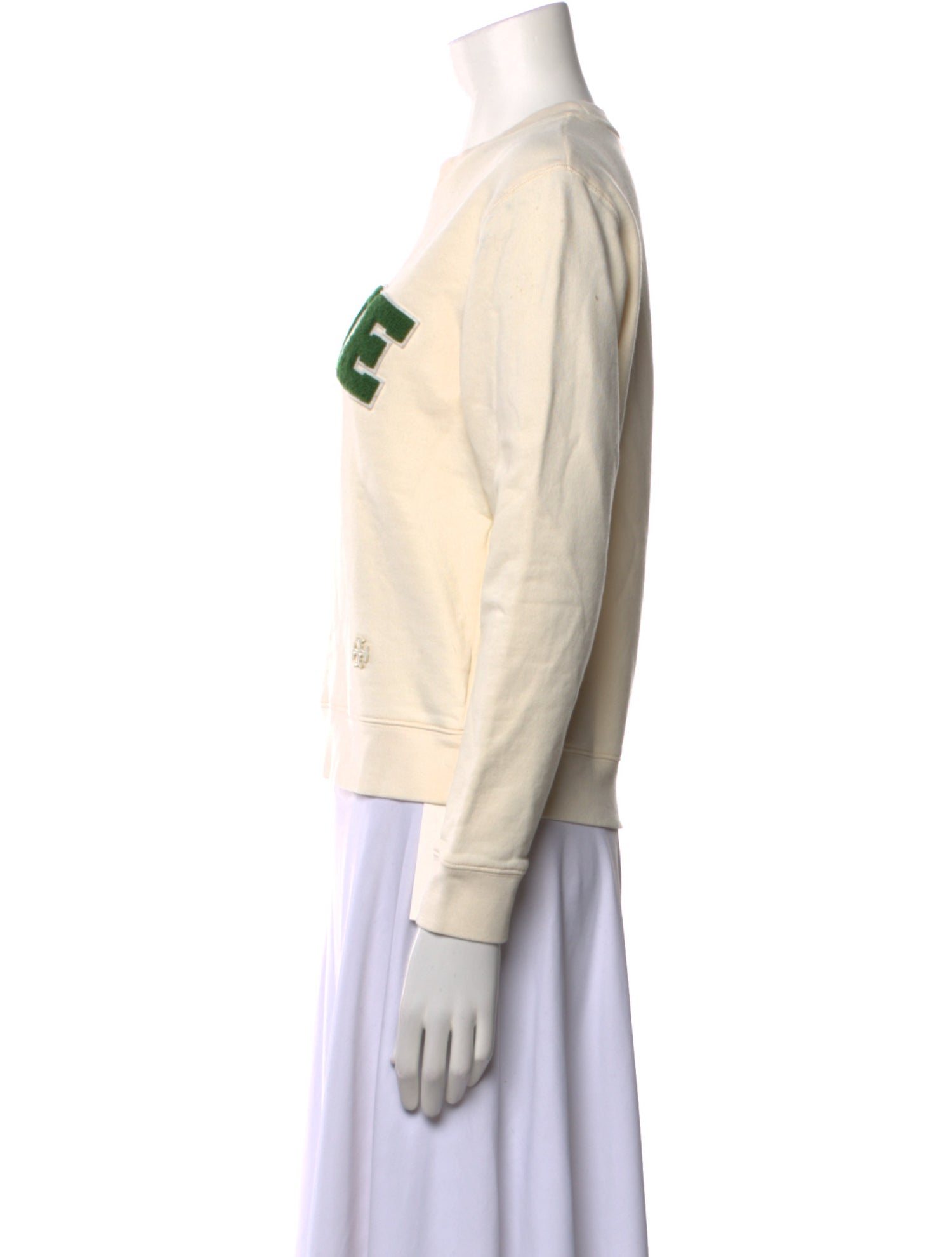 Tory Sport Graphic Print Crew Neck Sweatshirt