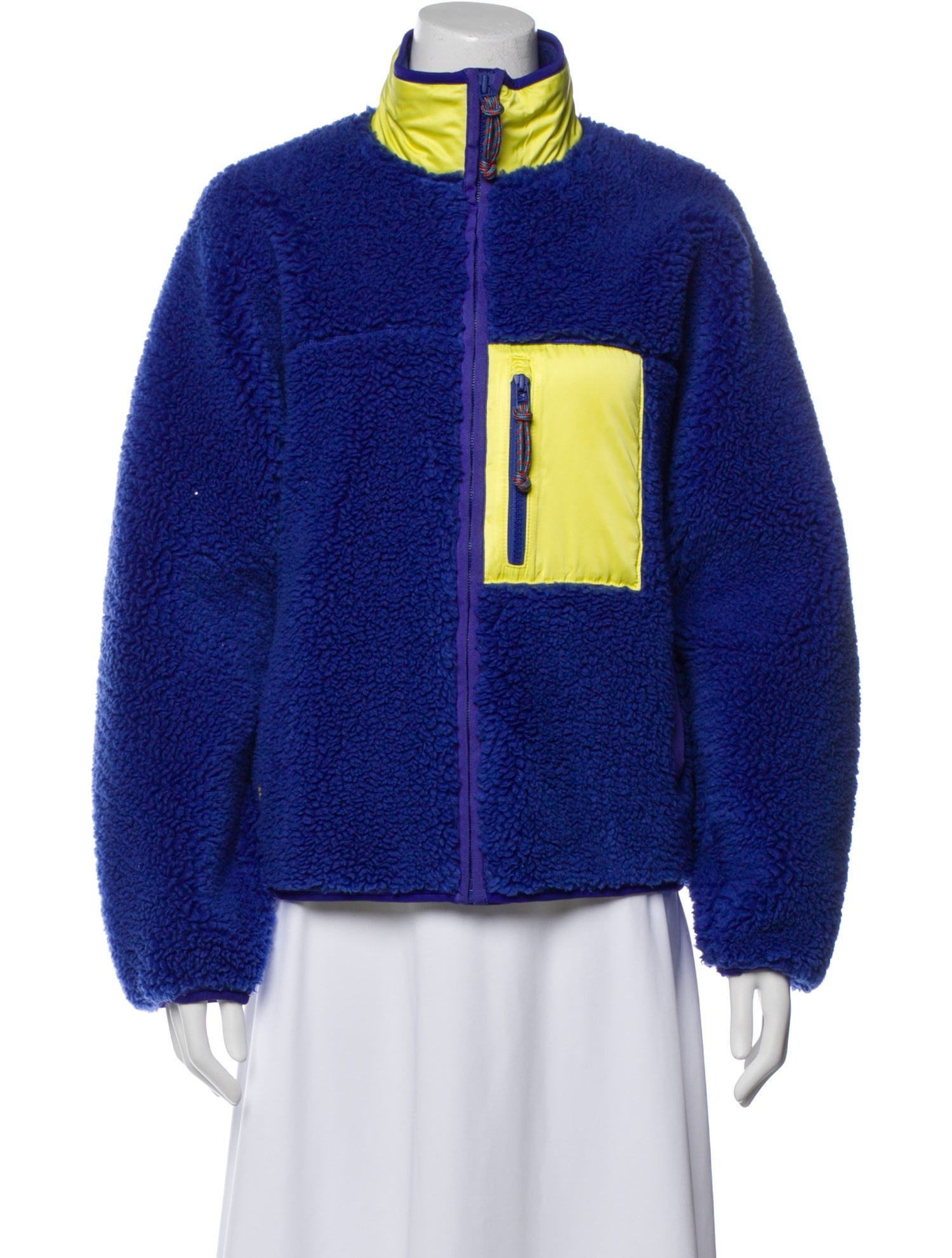 Tory Sport Faux Fur Jacket