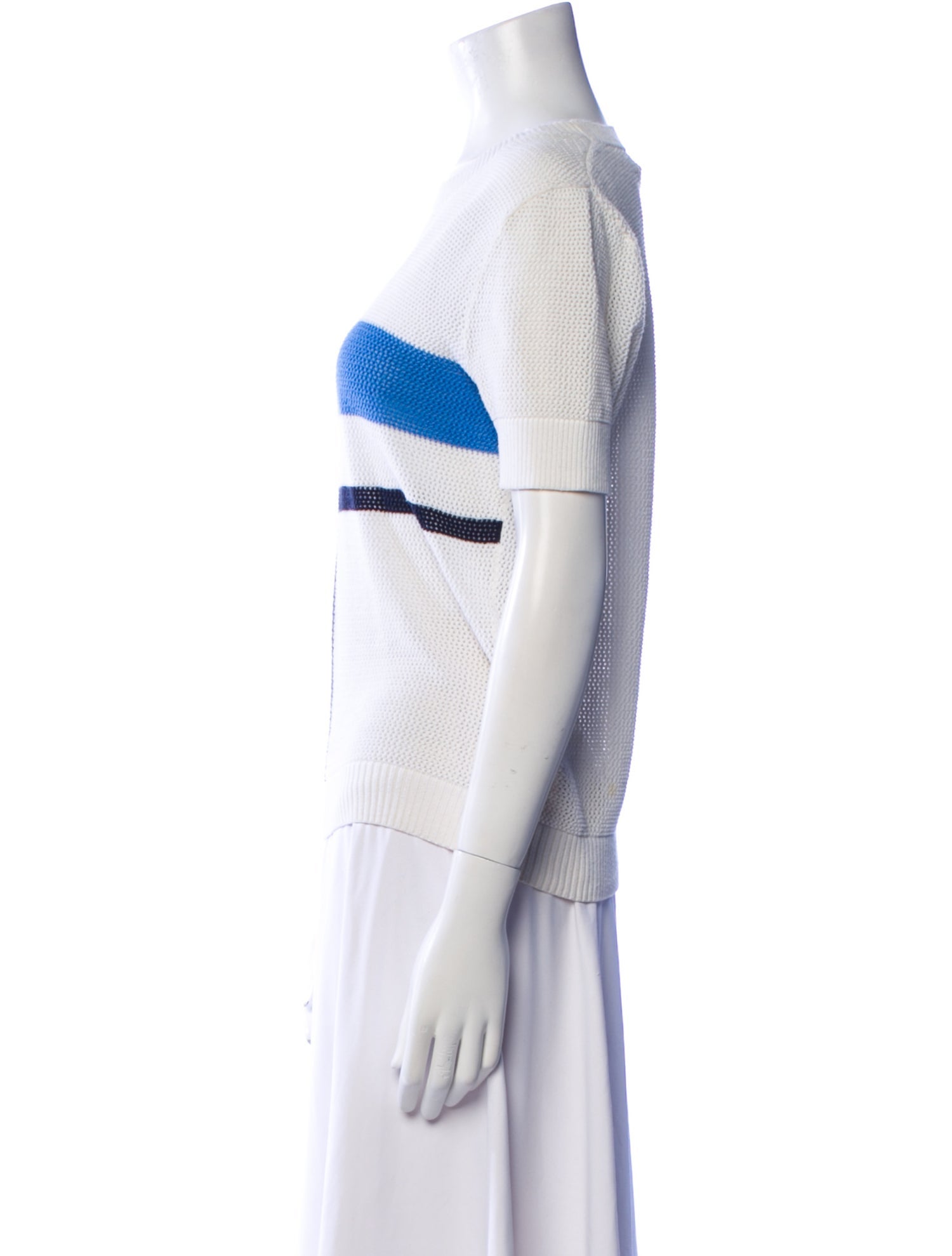 Tory Sport Printed Crew Neck Sweater