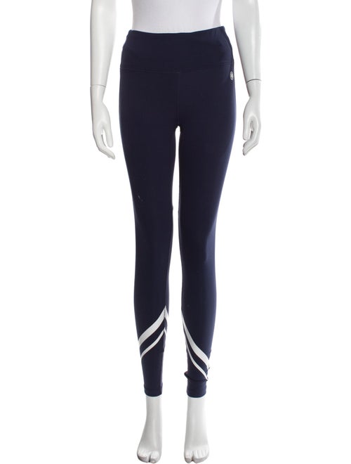 Tory Sport Striped Skinny Leg Pants