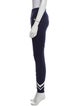 Tory Sport Striped Skinny Leg Pants