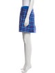 Tory Sport Plaid Print Mini Skirt