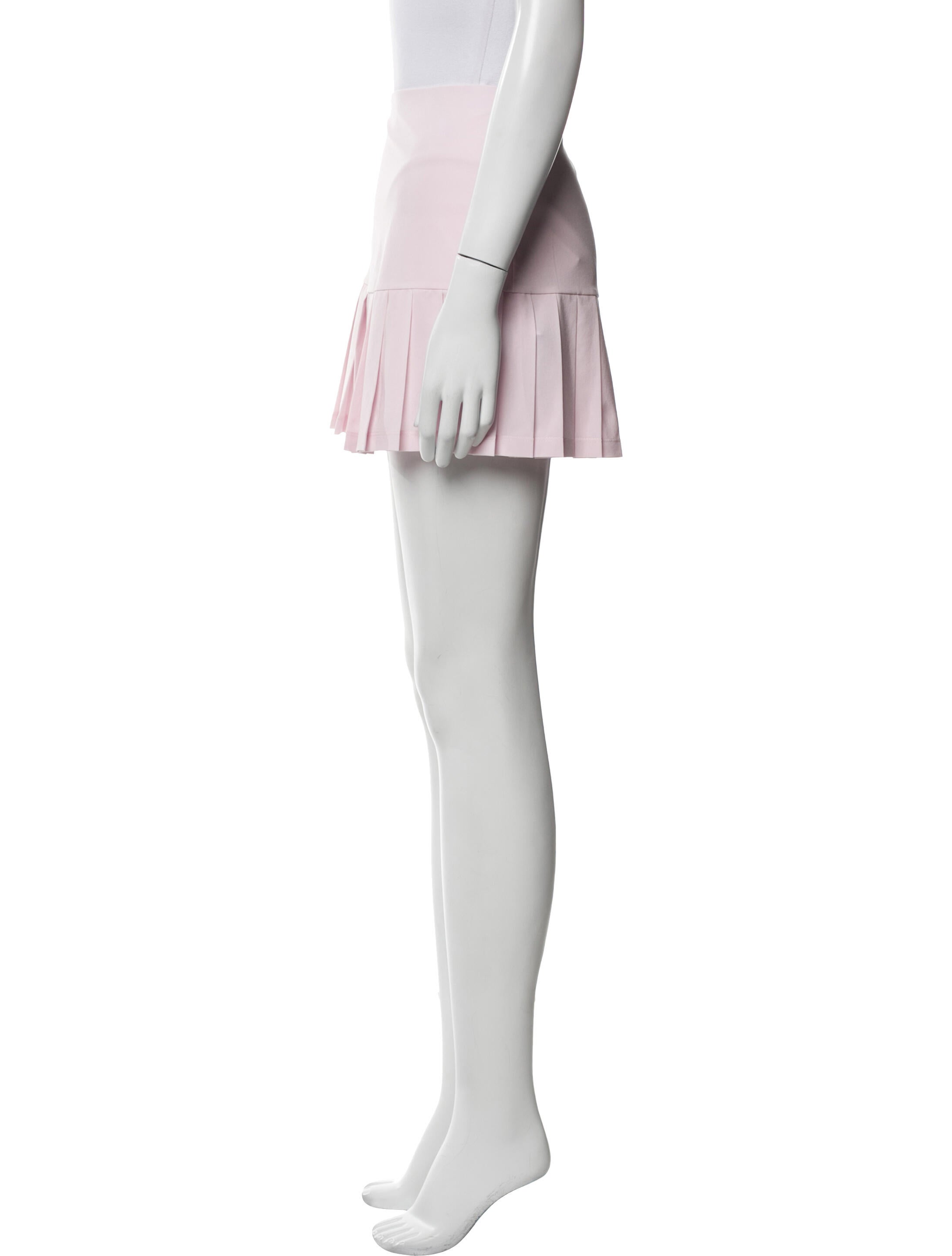 Tory Sport Embroidered Accent Mini Skirt