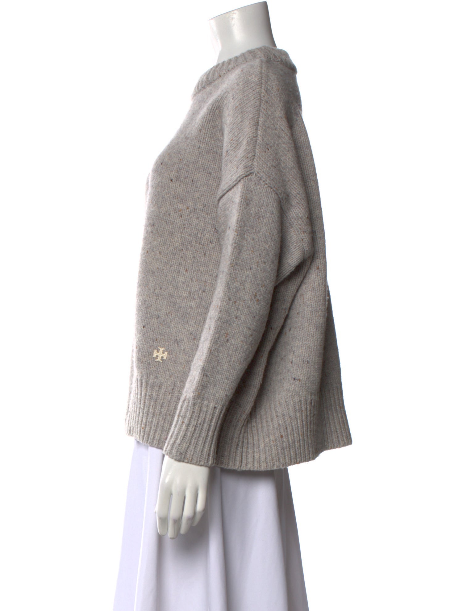 Tory Sport Merino Wool Crew Neck Sweater