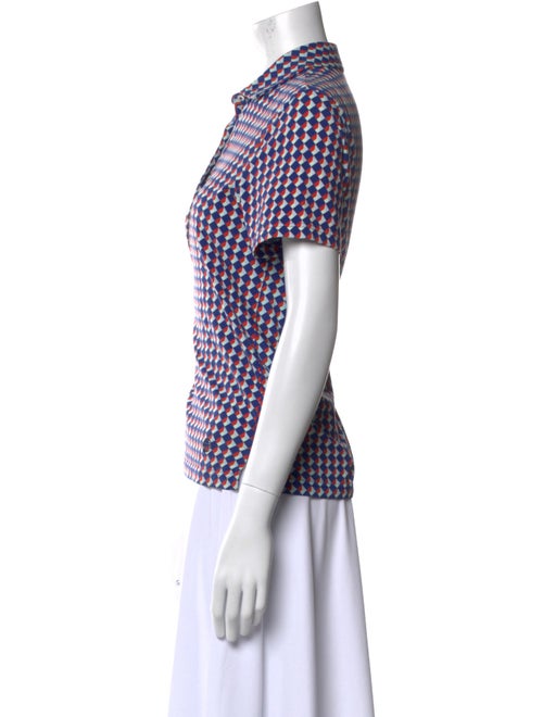 Tory Sport Plaid Print Short Sleeve Polo
