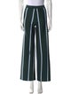 Tory Sport Striped Wide Leg Pants