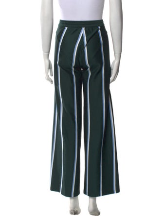 Tory Sport Striped Wide Leg Pants
