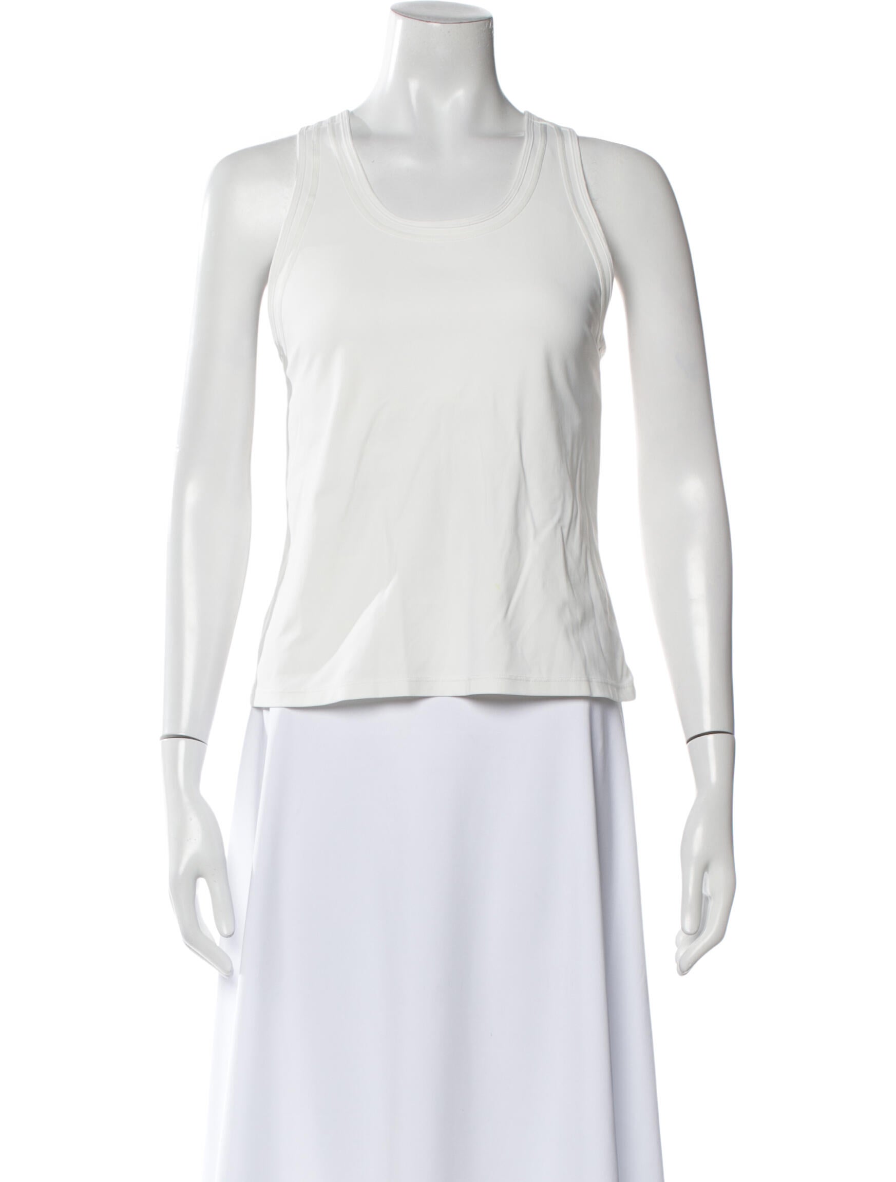 Tory Sport Scoop Neck Sleeveless Top