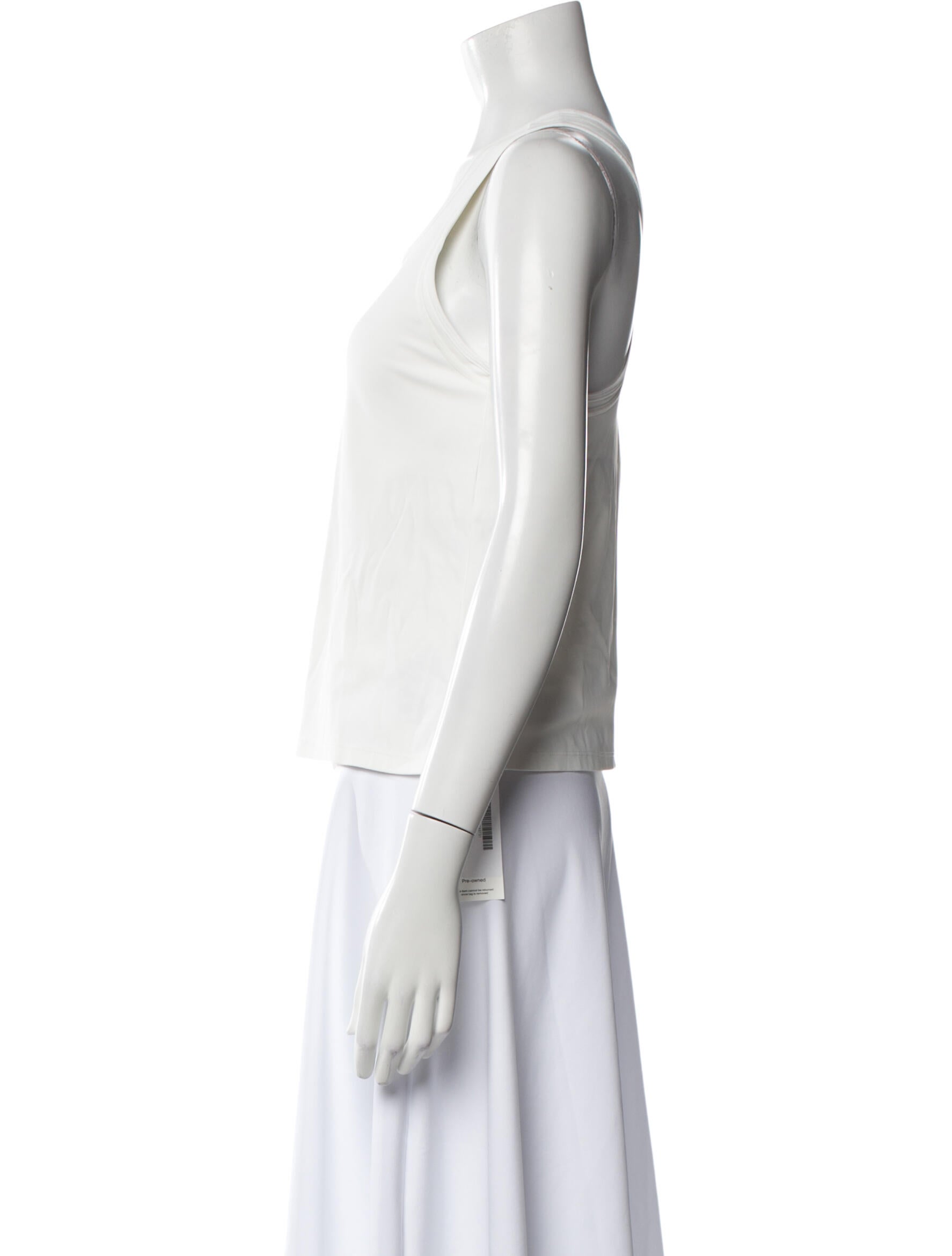 Tory Sport Scoop Neck Sleeveless Top